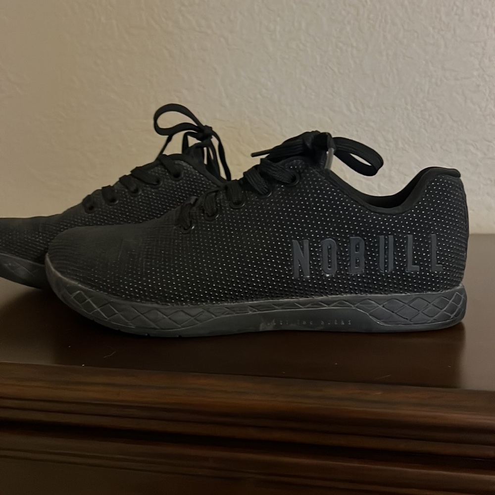 All black No Bull trainers